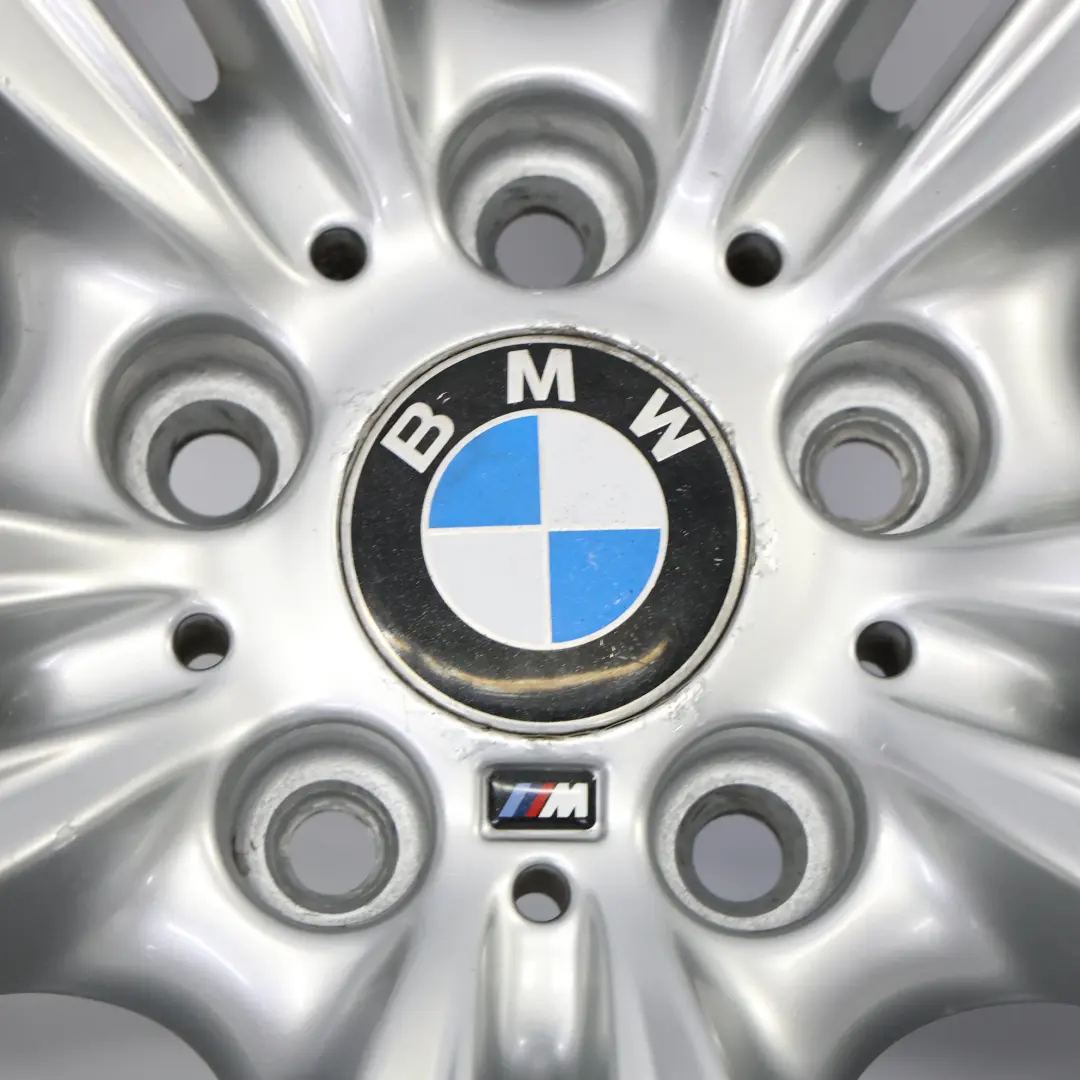 BMW F10 F12 Silver Rear Wheel Alloy Rim M Double Spoke 351 9J 19" ET:44 7842653