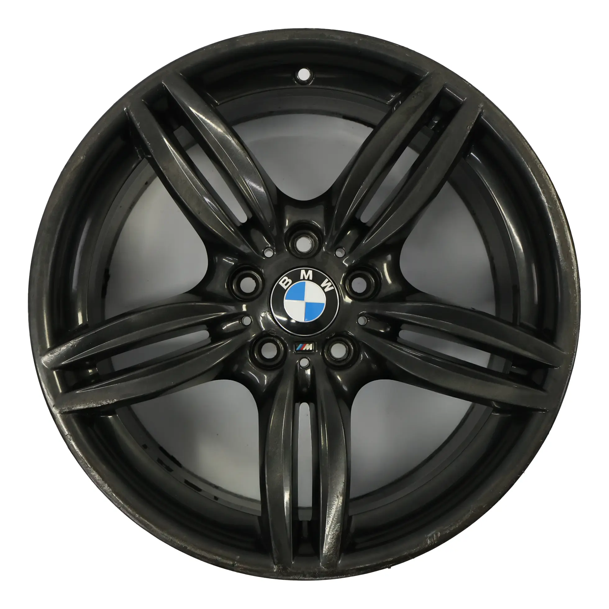 BMW F10 F12 Grey Rear Wheel Alloy Rim M Double Spoke 351 9J 19" ET:44 7842653