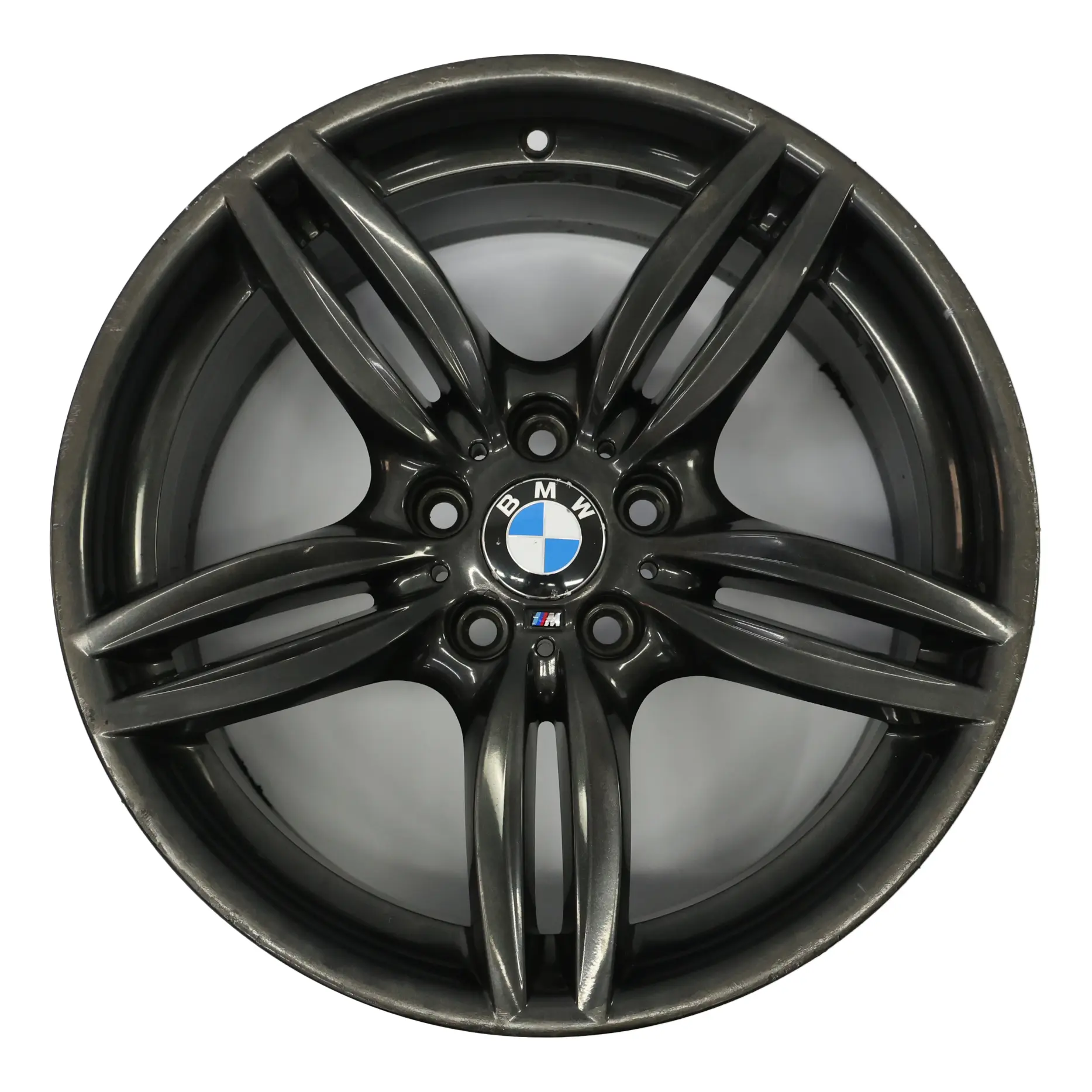 BMW F10 F12 Grey Rear Wheel Alloy Rim M Double Spoke 351 9J 19" ET:44 7842653