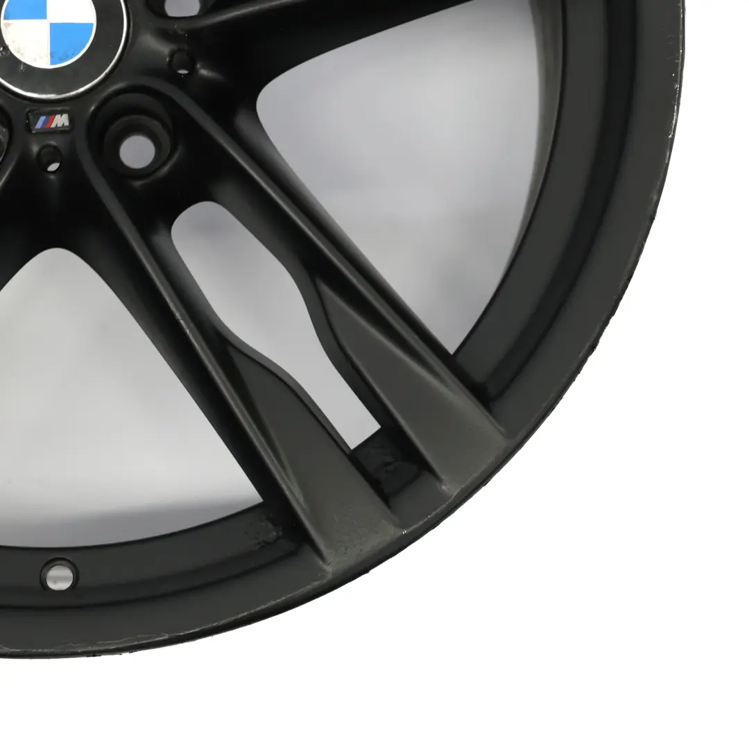BMW F06 Schwarz Vorderrad Alufelge 20" ET:33 8.5J M Doppelspeiche 373 7843715