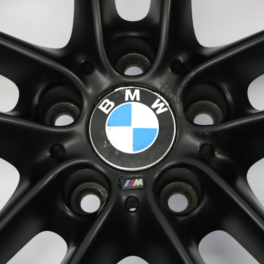 BMW F06 Schwarz Vorderrad Alufelge 20" ET:33 8.5J M Doppelspeiche 373 7843715