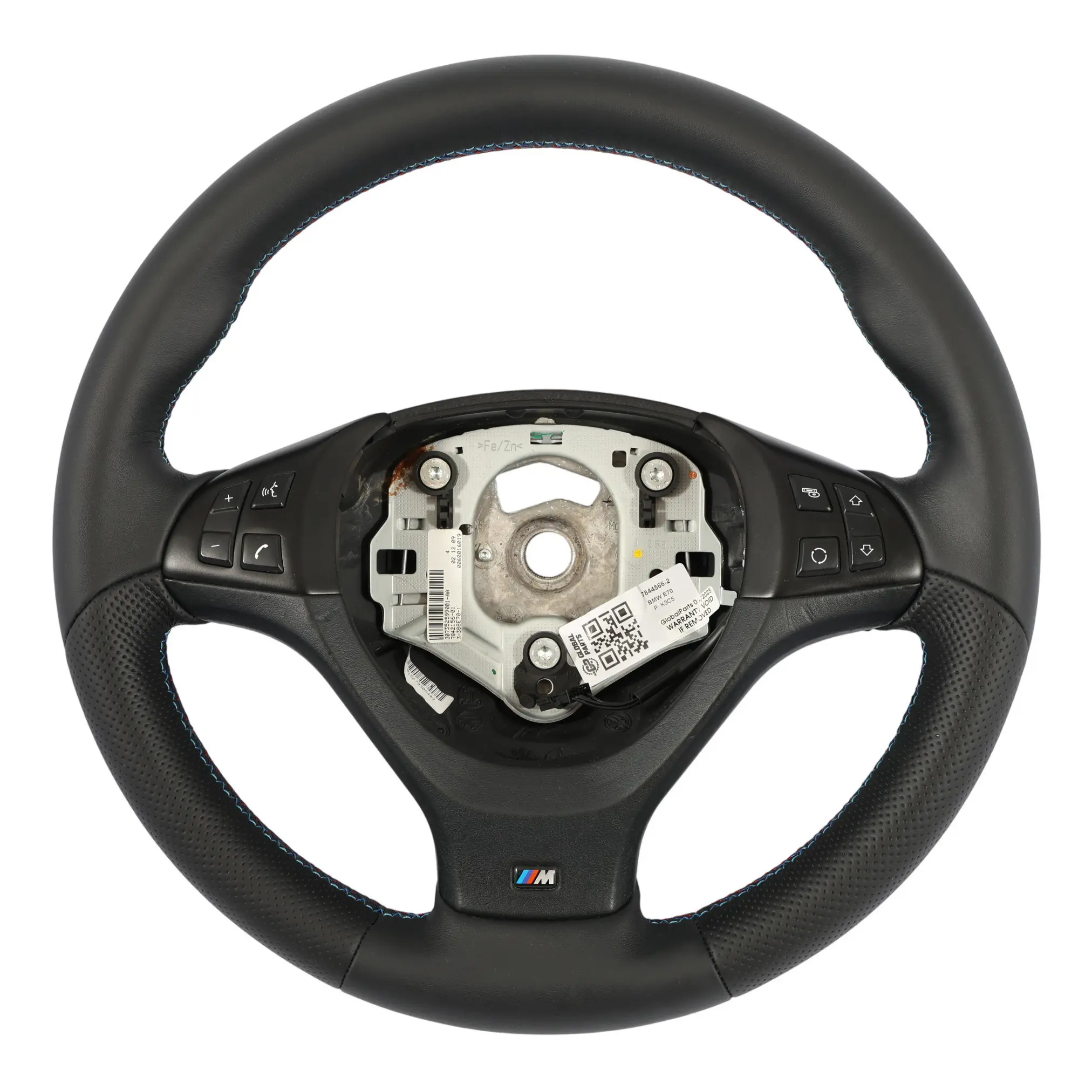 BMW X5 E70 Steering Wheel NEW Black Leather M Sport M-tricolored Multifunction
