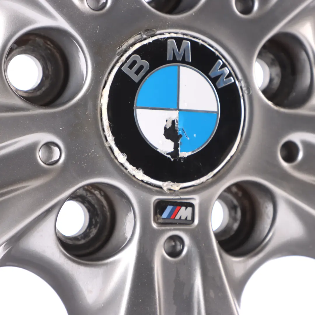 BMW F20 F21 F22 Silver Wheel Alloy Rim 18" ET:52 8J M Double Spoke 436 7845871