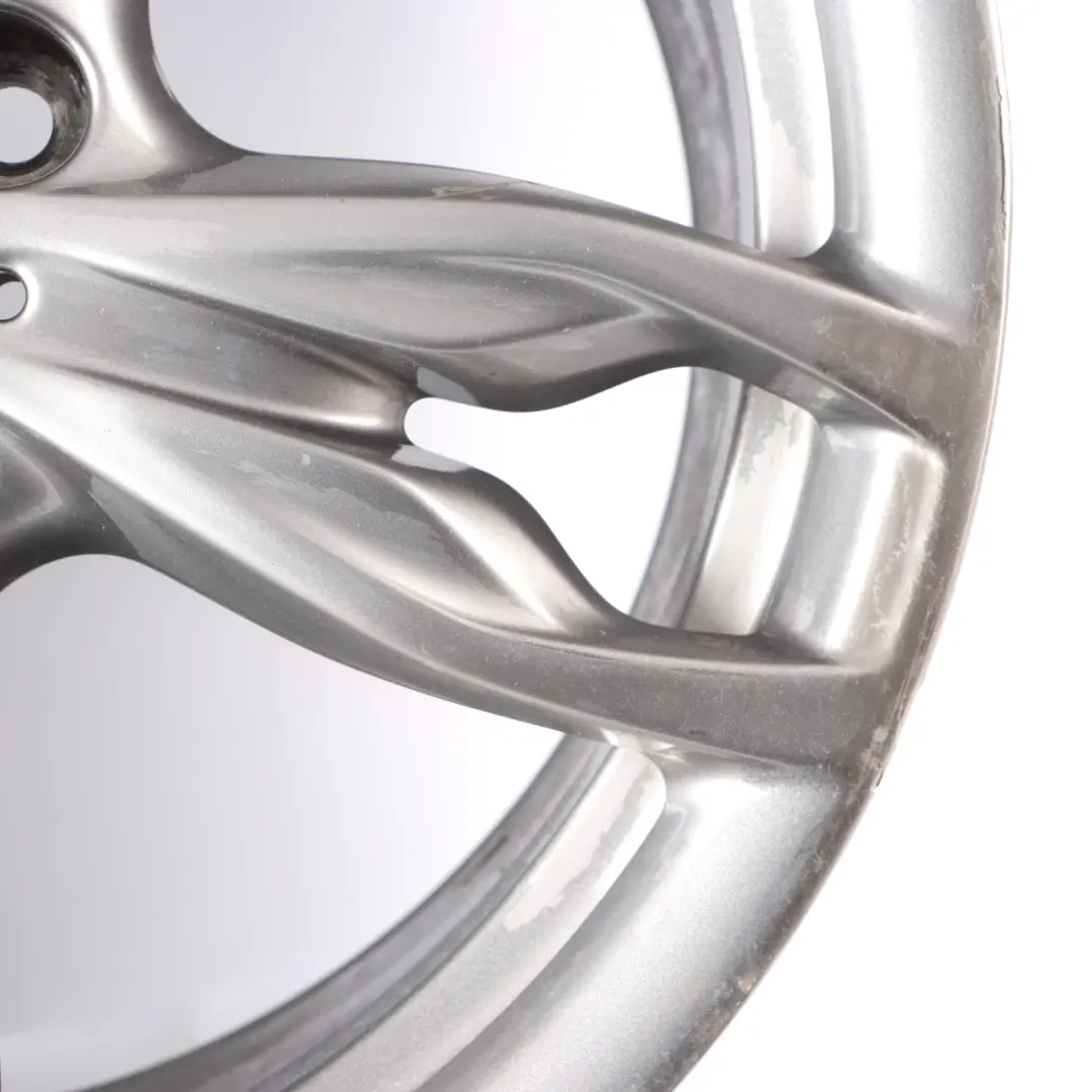 BMW F20 F21 F22 Silver Wheel Alloy Rim 18" ET:52 8J M Double Spoke 436 7845871