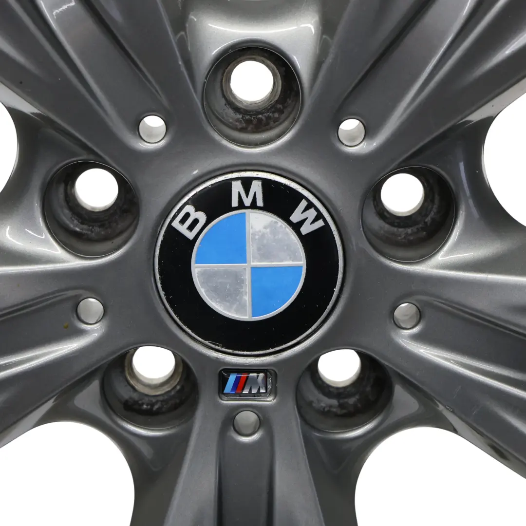BMW F20 F21 F22 F23 Jante En Alliage Gris Fer 18" M Doubles Rayons 436 ET:52 8J