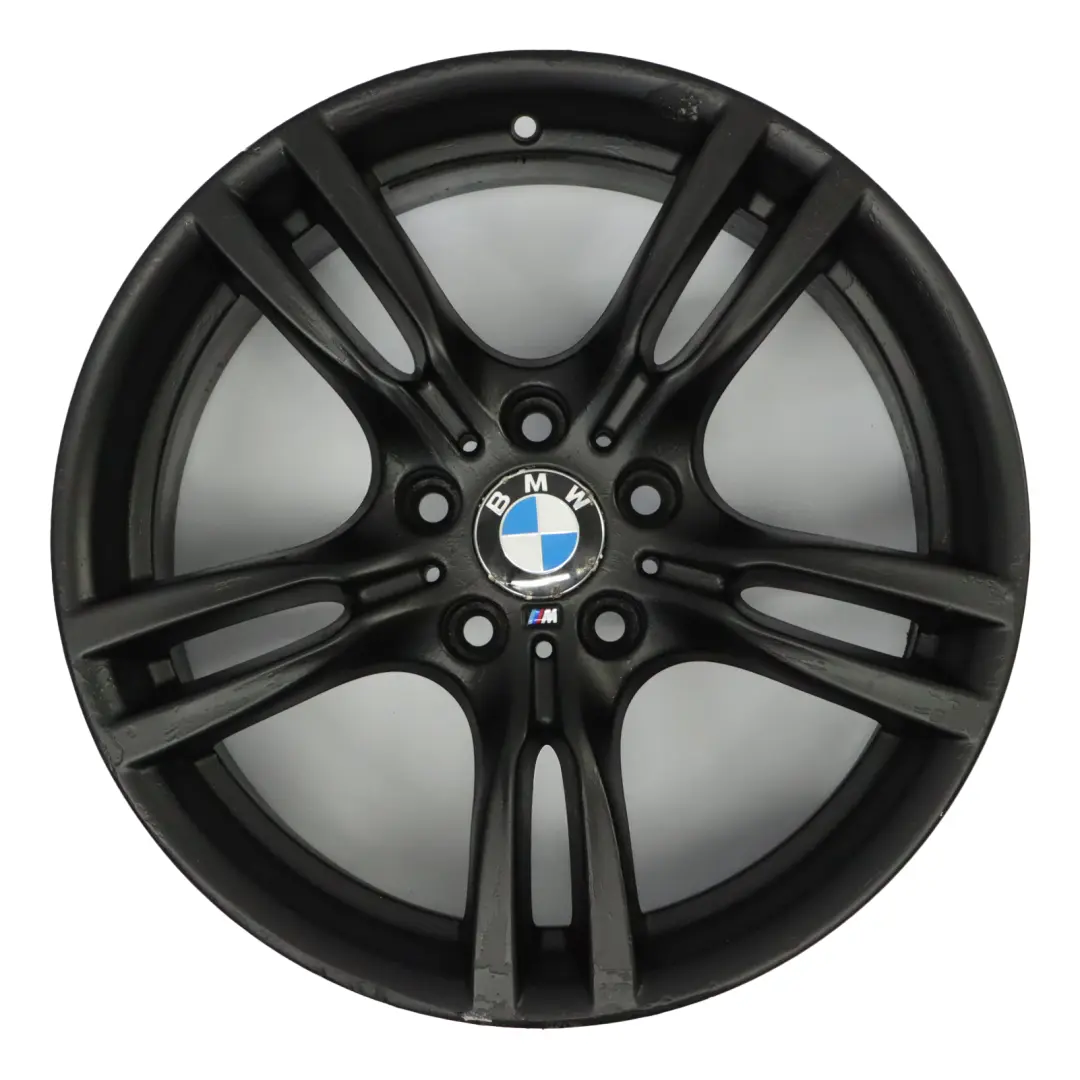 BMW F30 F31 F32 F33 Black Wheel Alloy Rim 18" M Star Spoke 400 8J ET:34 7845880