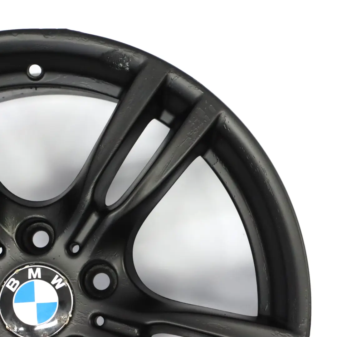 BMW F30 F31 F32 F33 Black Wheel Alloy Rim 18" M Star Spoke 400 8J ET:34 7845880