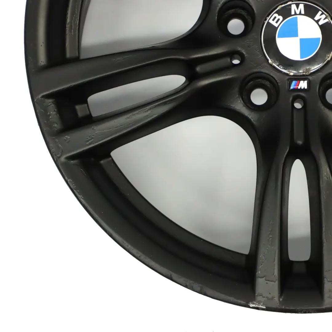 BMW F30 F31 F32 F33 Black Wheel Alloy Rim 18" M Star Spoke 400 8J ET:34 7845880