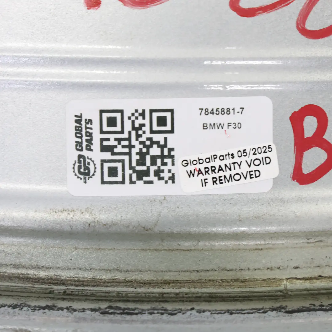 BMW F30 F31 F32 Rear Wheel Alloy Rim 18" 8,5J ET:47 M Star Spoke 400 7845881