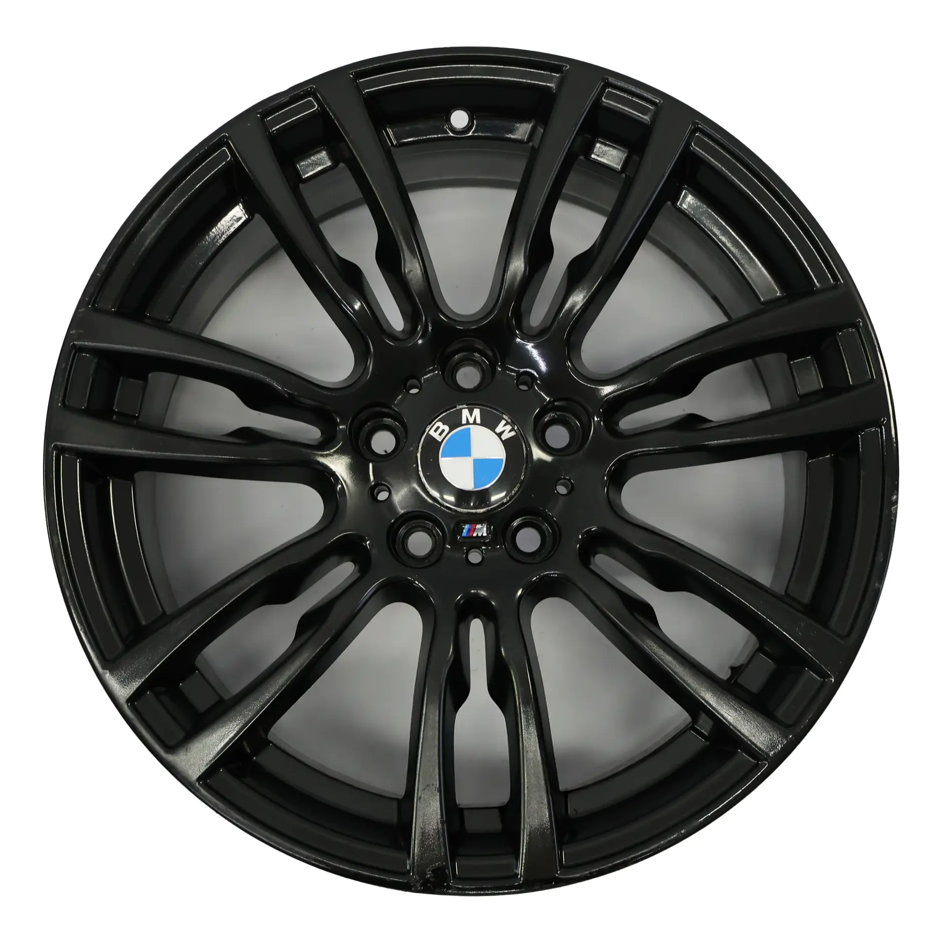 BMW F30 F31 F32 Black Alloy Wheel Rim 19" 8J ET:36 M Star Spoke 403 7845882