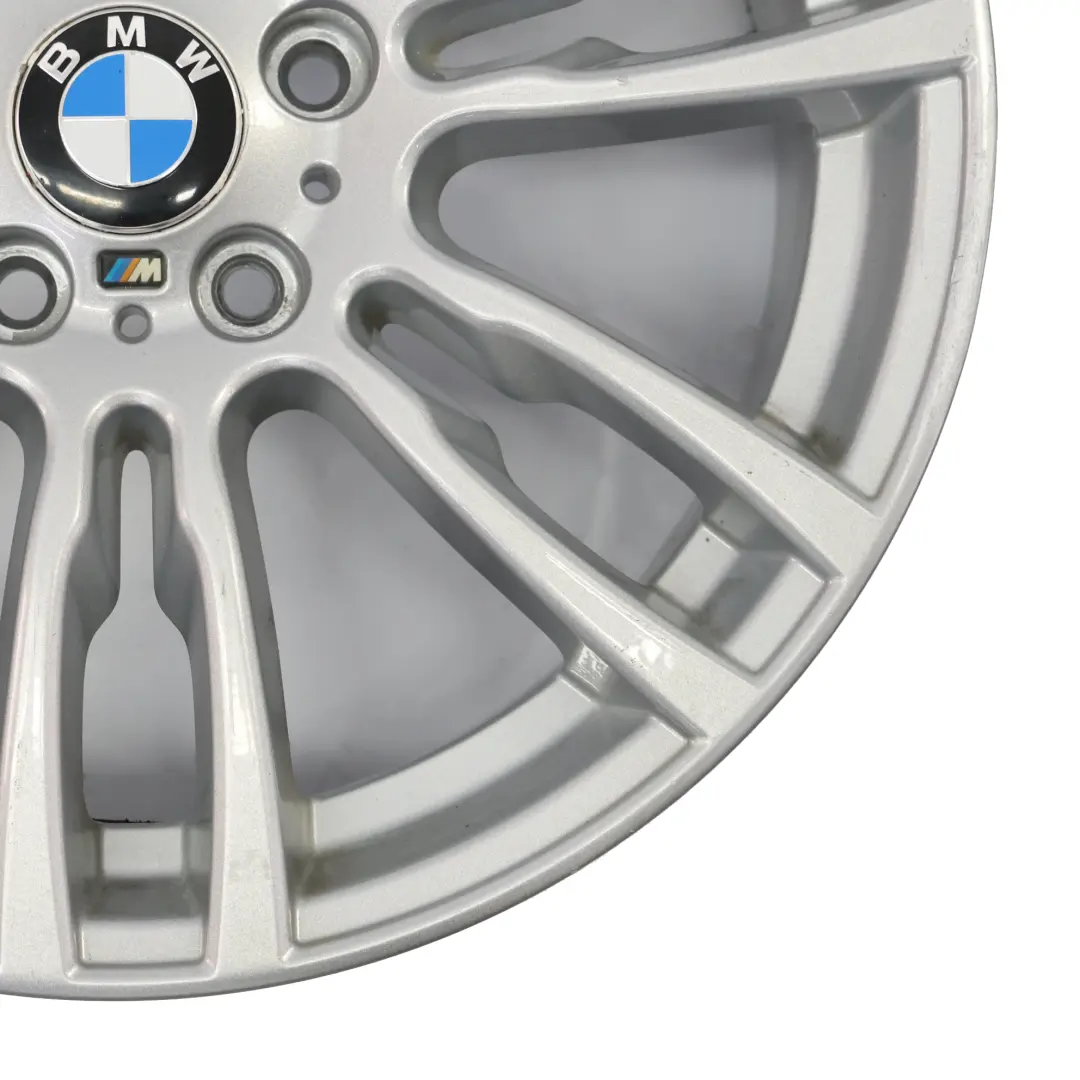 BMW F30 F31 Silver Rear Alloy Wheel Rim 19" 8,5J ET:47 M Star Spoke 403 7845883