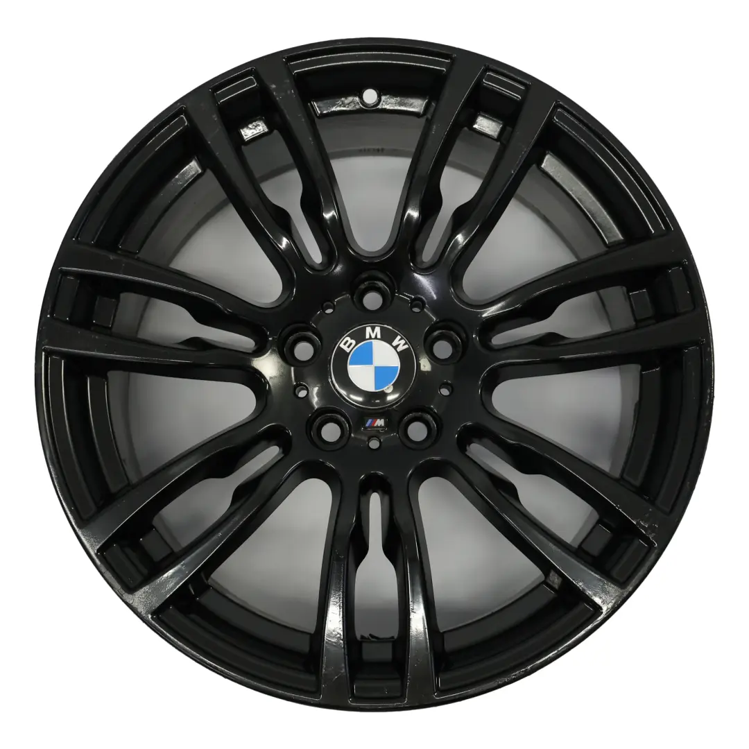 BMW F30 F32 Rear Black Alloy Wheel Rim 19" ET:47 8,5J M Star Spoke 403 7845883