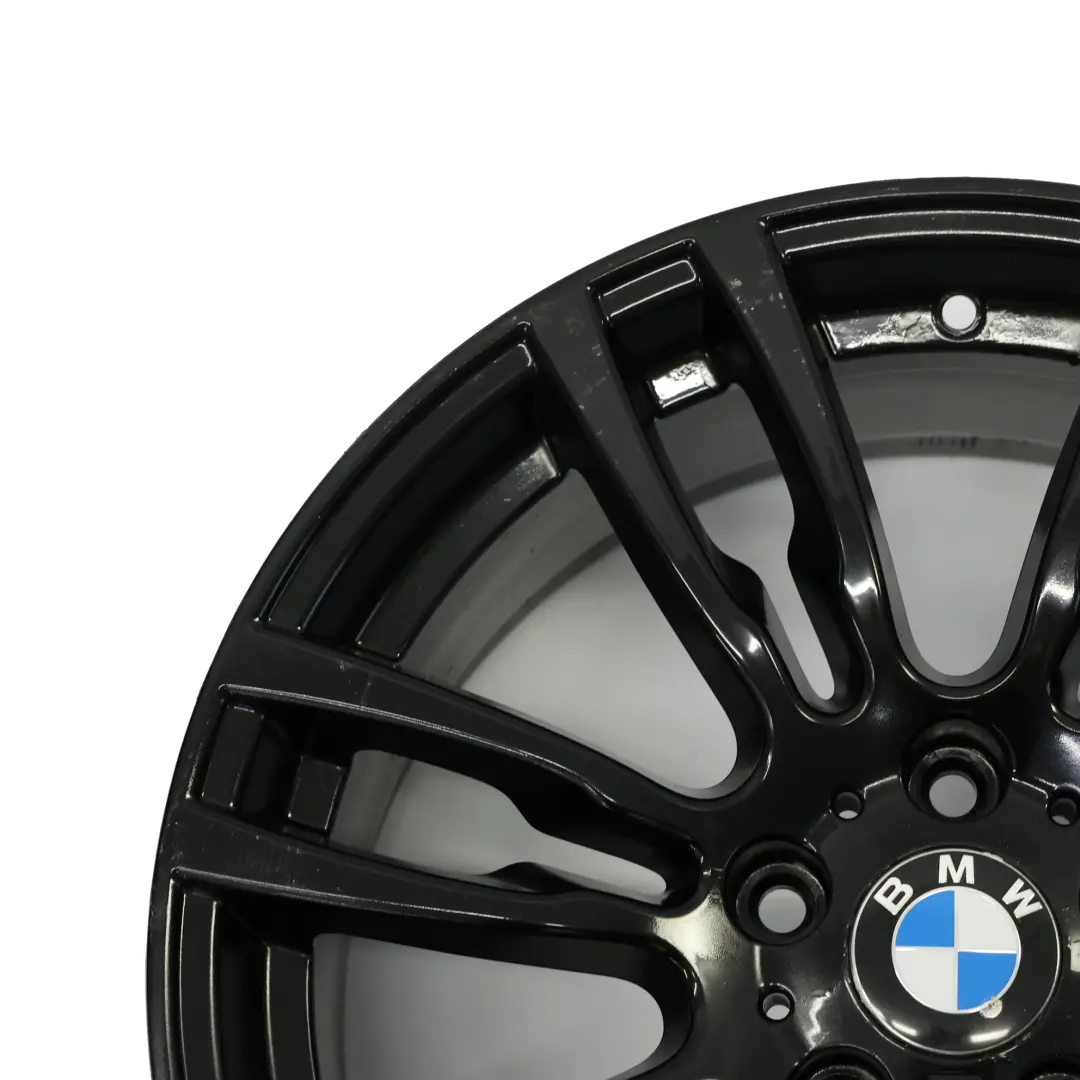 BMW F30 F32 Rear Black Alloy Wheel Rim 19" ET:47 8,5J M Star Spoke 403 7845883