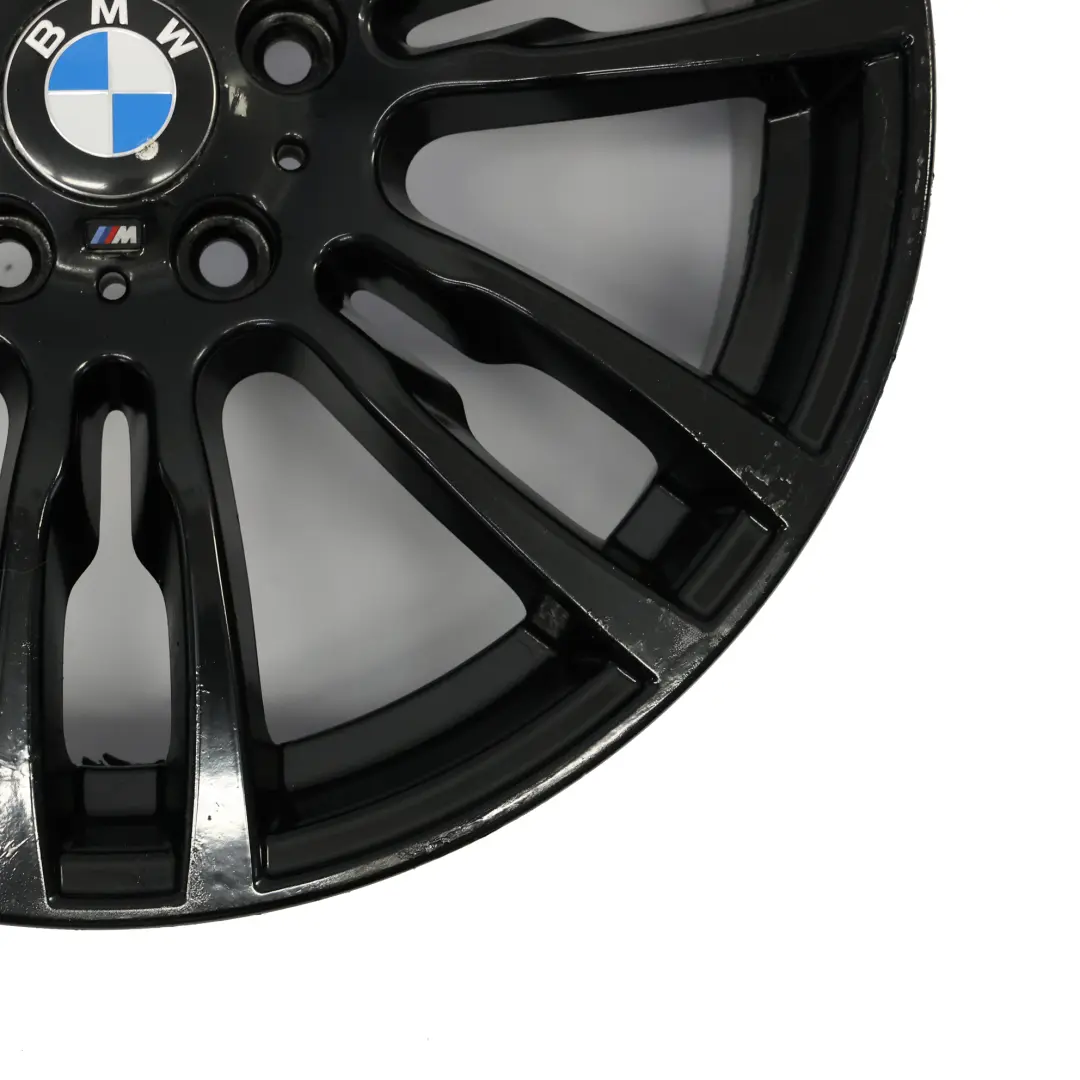 BMW F30 F32 Rear Black Alloy Wheel Rim 19" ET:47 8,5J M Star Spoke 403 7845883