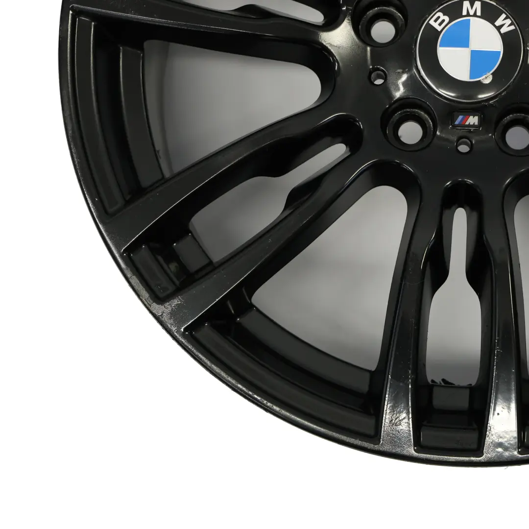 BMW F30 F32 Rear Black Alloy Wheel Rim 19" ET:47 8,5J M Star Spoke 403 7845883