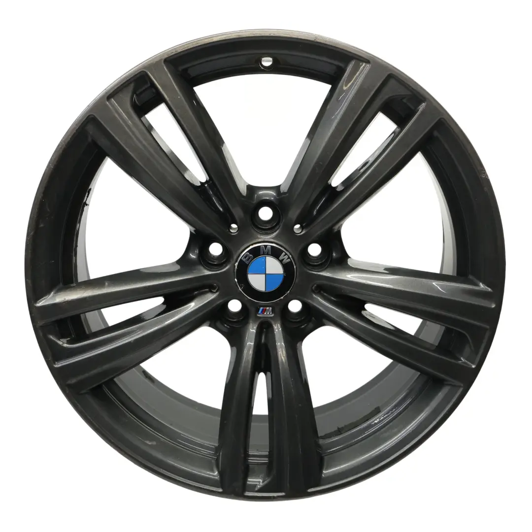 BMW F30 F32 Ferricgrey Alloy Wheel Rim 19" M Double Spoke 442 8J ET:36 7846780