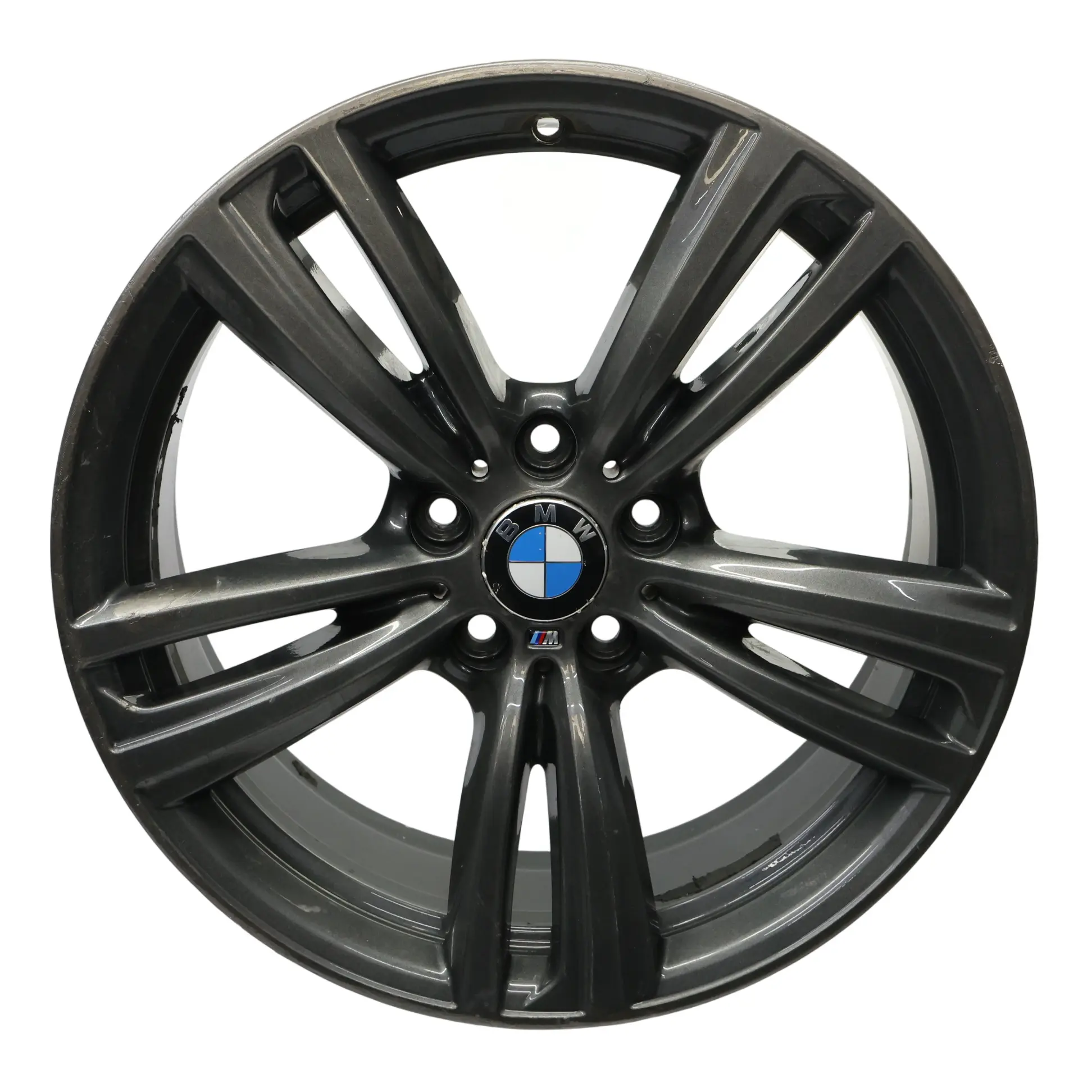 BMW F30 F32 Ferricgrey Alloy Wheel Rim 19" M Double Spoke 442 8J ET:36 7846780