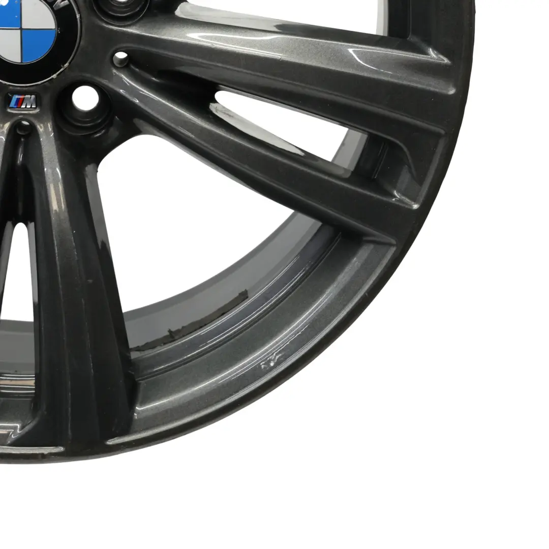 BMW F30 F32 Ferricgrey Alloy Wheel Rim 19" M Double Spoke 442 8J ET:36 7846780