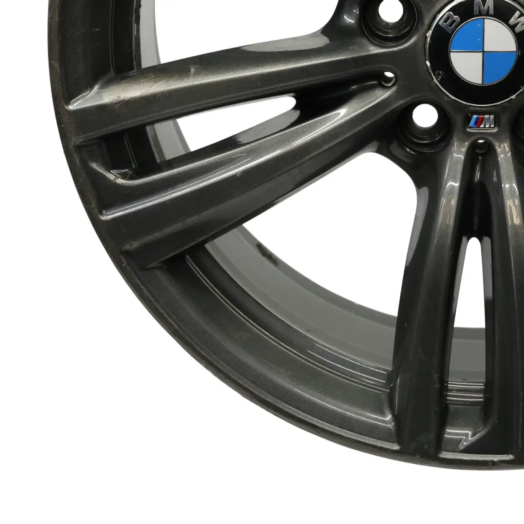BMW F30 F32 Ferricgrey Alloy Wheel Rim 19" M Double Spoke 442 8J ET:36 7846780