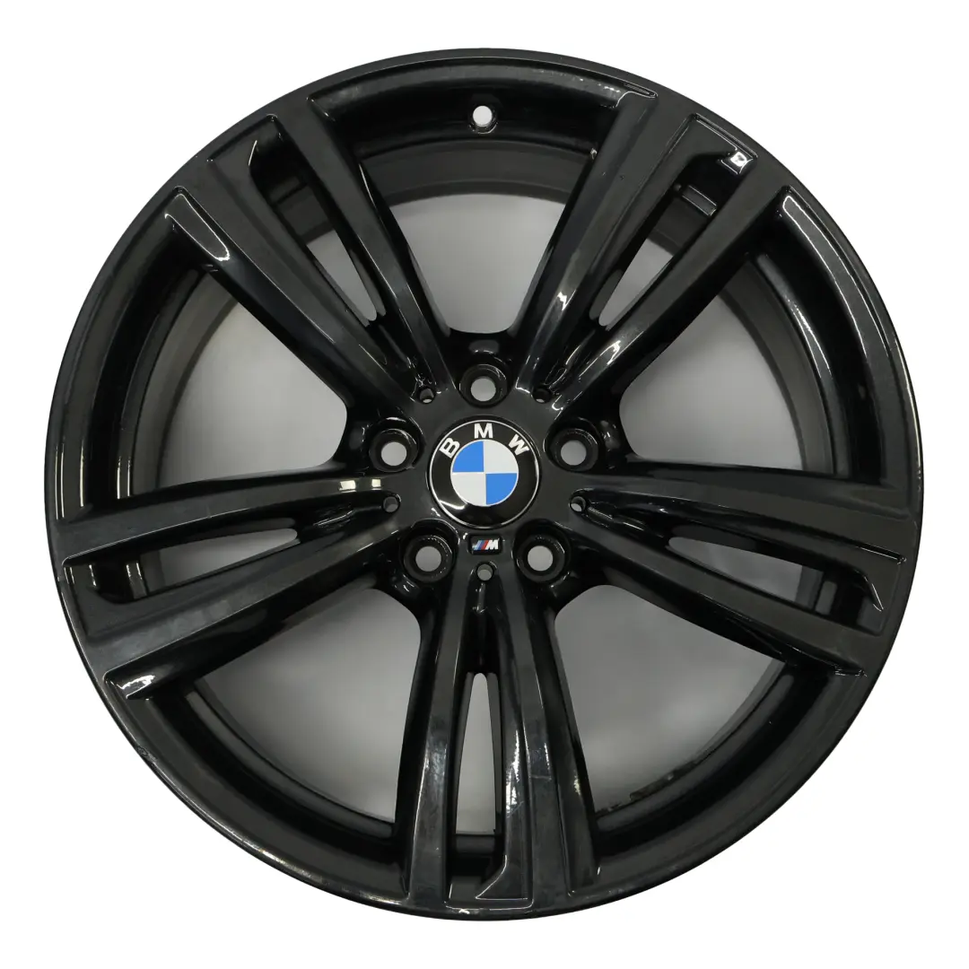 BMW F30 F32 Black Alloy Wheel Rim 19" M Double Spoke 442 8J ET:36 7846780