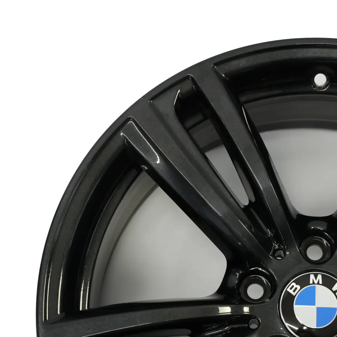 BMW F30 F32 Black Alloy Wheel Rim 19" M Double Spoke 442 8J ET:36 7846780