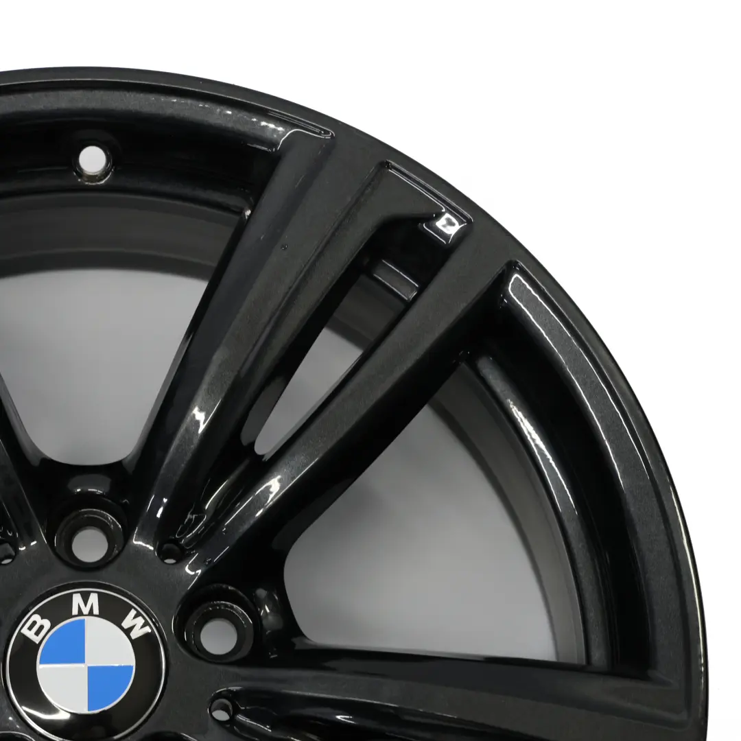 BMW F30 F32 Black Alloy Wheel Rim 19" M Double Spoke 442 8J ET:36 7846780