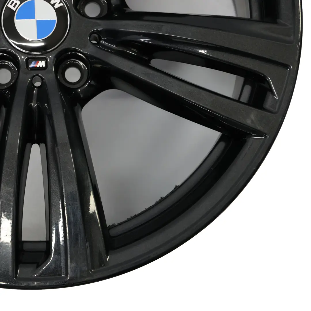 BMW F30 F32 Black Alloy Wheel Rim 19" M Double Spoke 442 8J ET:36 7846780