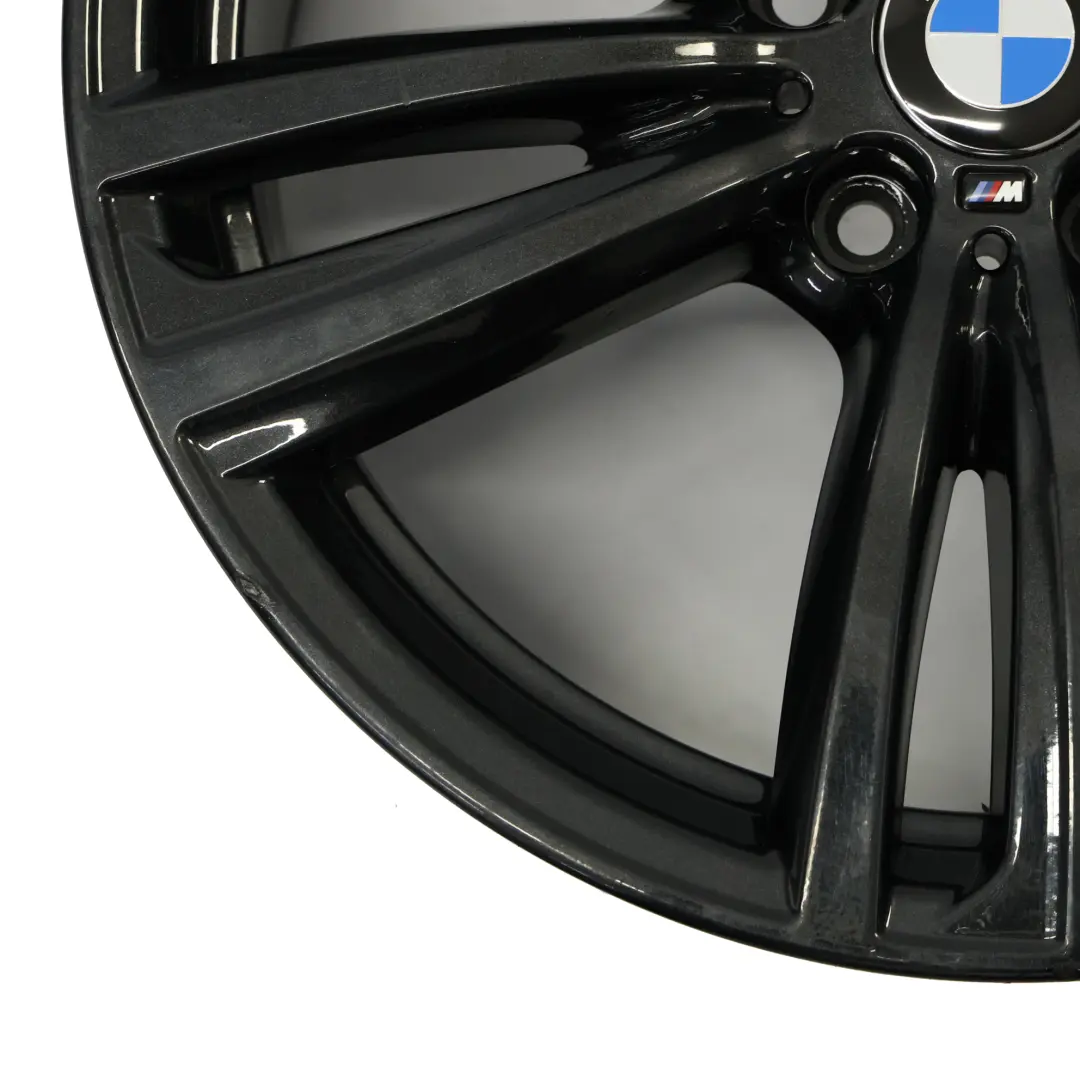 BMW F30 F32 Black Alloy Wheel Rim 19" M Double Spoke 442 8J ET:36 7846780