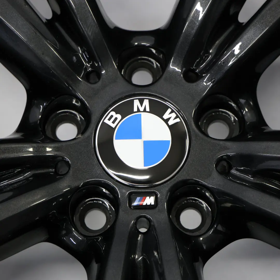 BMW F30 F32 Black Alloy Wheel Rim 19" M Double Spoke 442 8J ET:36 7846780