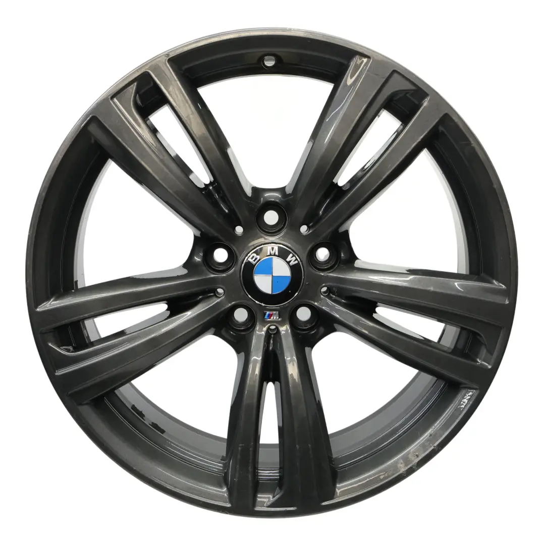 BMW F30 F32 Ferricgrey Alloy Wheel Rim 19" M Double Spoke 442 8J ET:36 7846780
