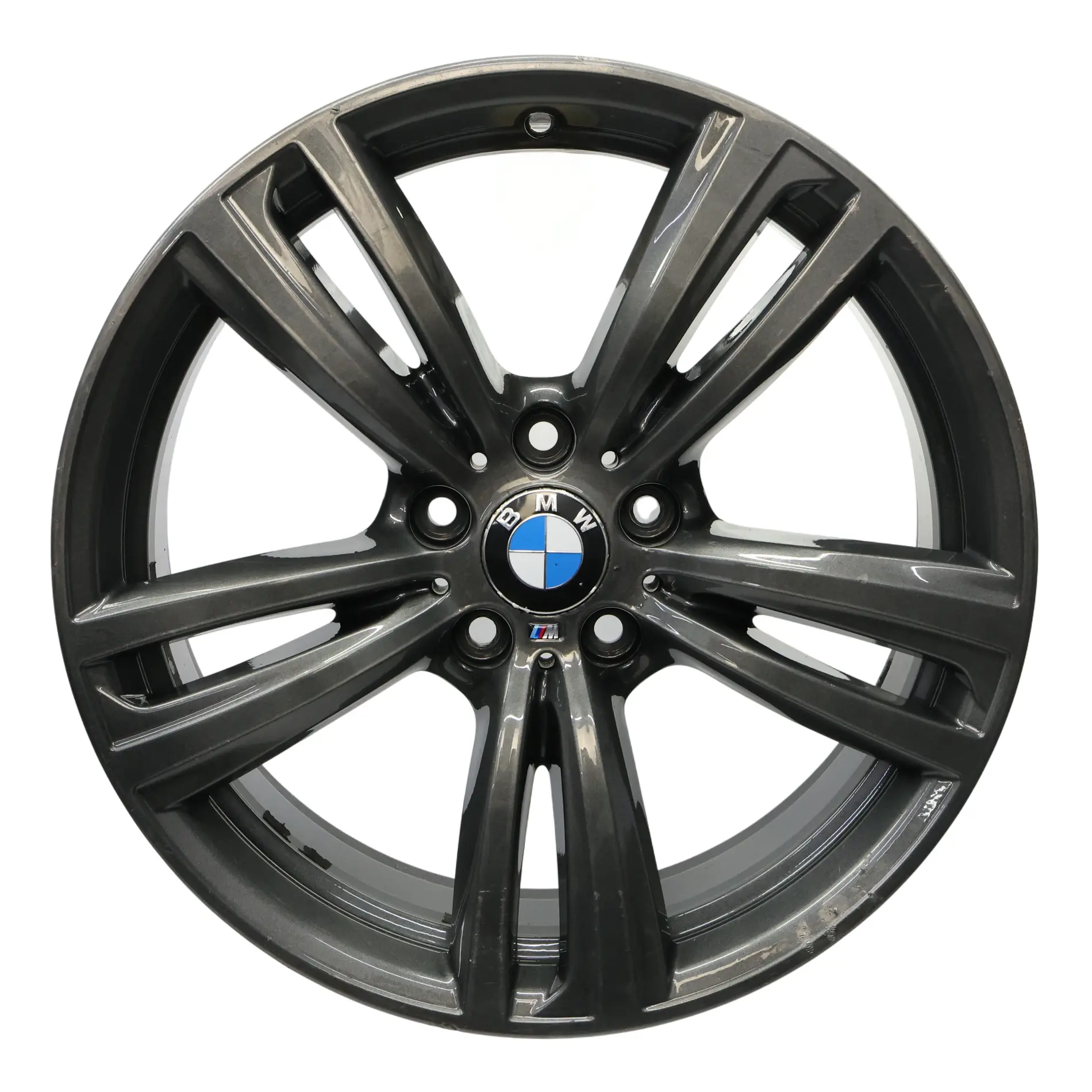 BMW F30 F32 Ferricgrey Alloy Wheel Rim 19" M Double Spoke 442 8J ET:36 7846780