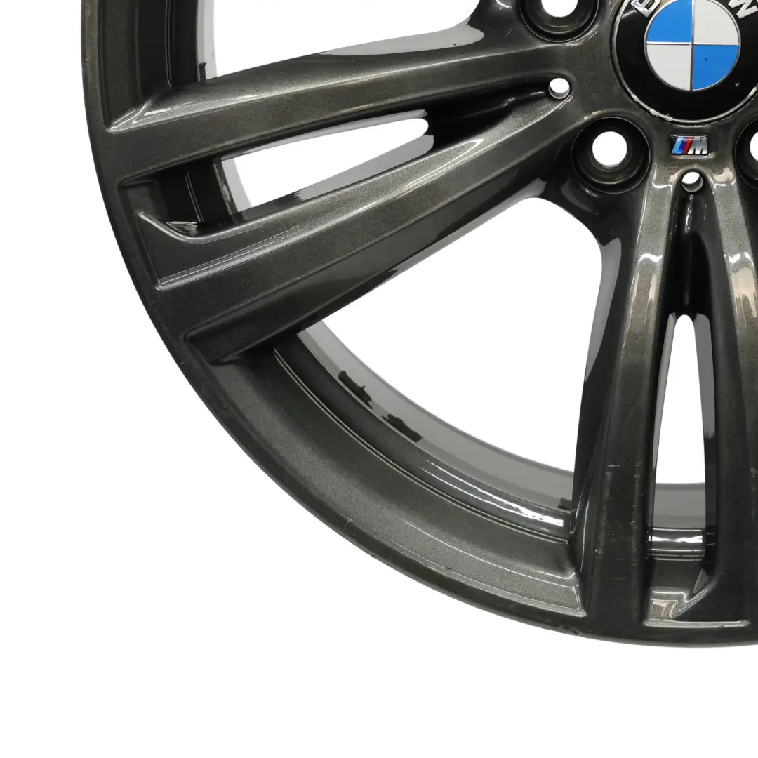 BMW F30 F32 Ferricgrey Alloy Wheel Rim 19" M Double Spoke 442 8J ET:36 7846780