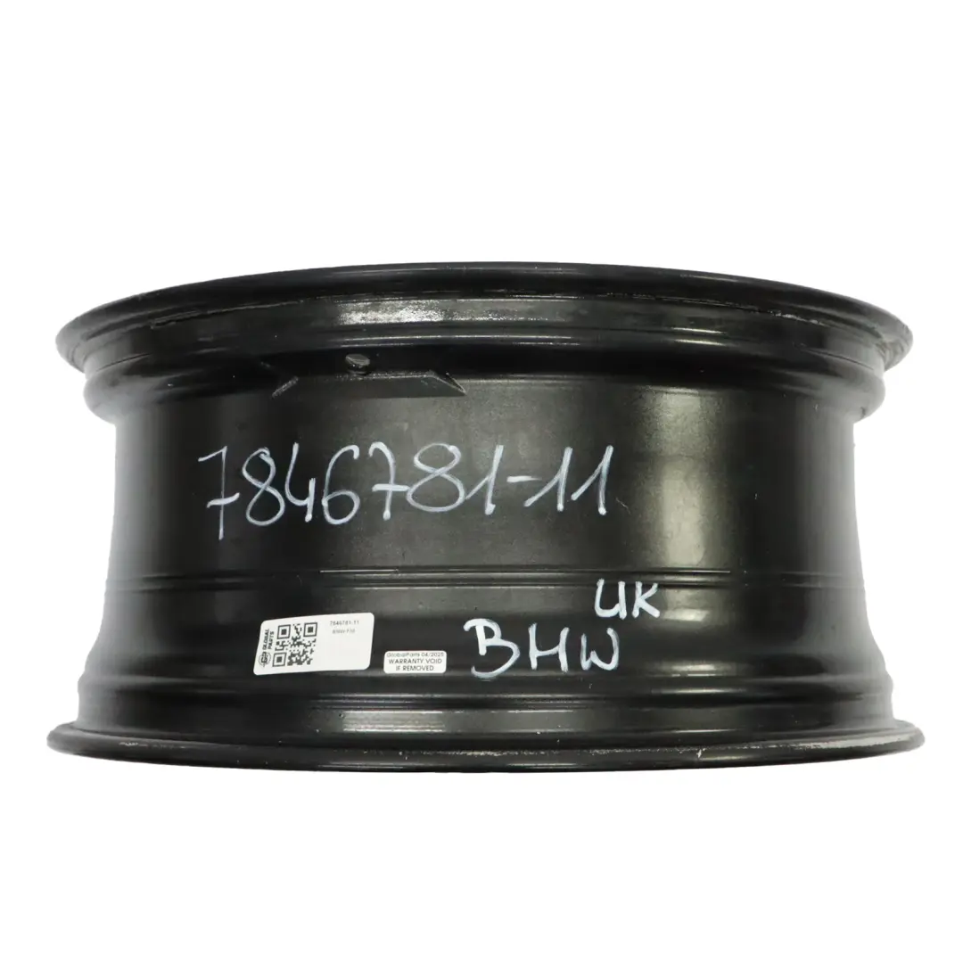 BMW F30 F31 F32 Rear Black Alloy Wheel Rim 19" 8,5J ET:47 M Styling 442 7846781