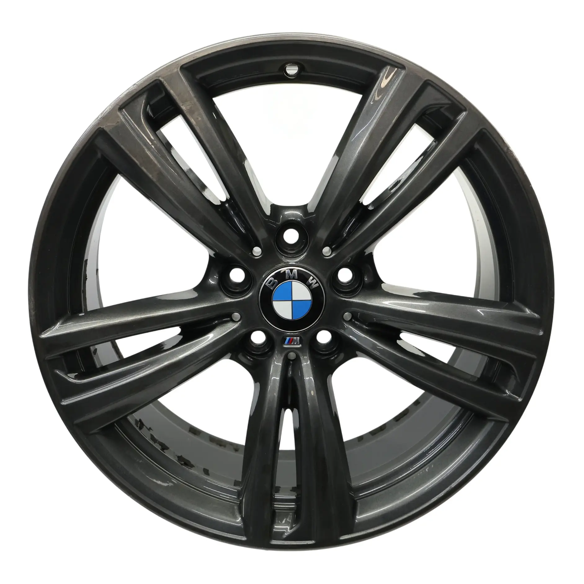 BMW F30 F32 Ferricgrey Rear Alloy Wheel Rim 19" 8,5J ET:47 M Double Spoke 442
