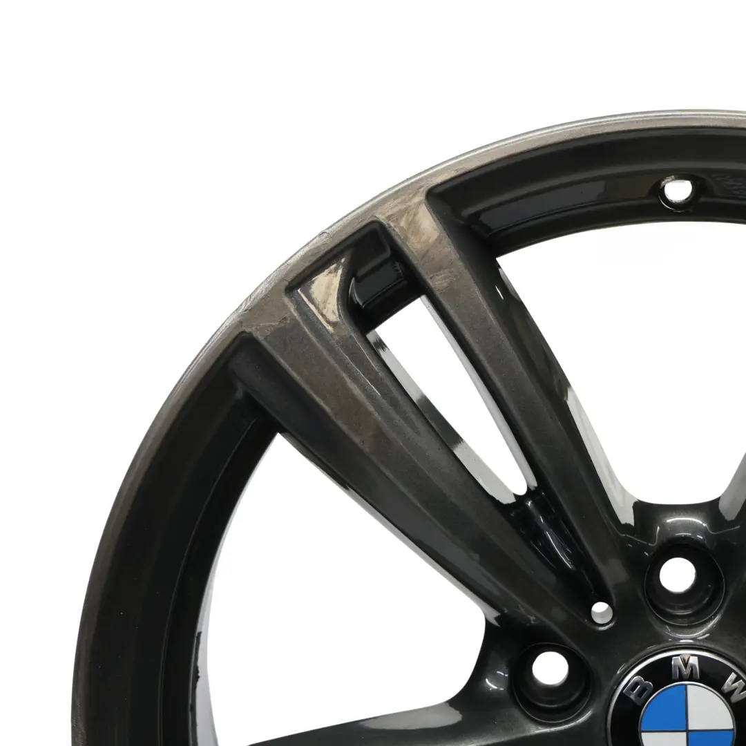 BMW F30 F32 Ferricgrey Rear Alloy Wheel Rim 19" 8,5J ET:47 M Double Spoke 442