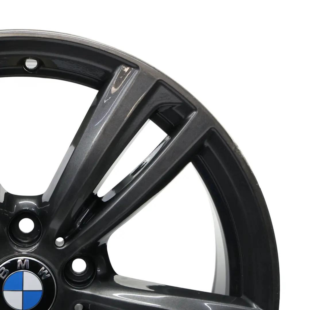 BMW F30 F32 Ferricgrey Rear Alloy Wheel Rim 19" 8,5J ET:47 M Double Spoke 442