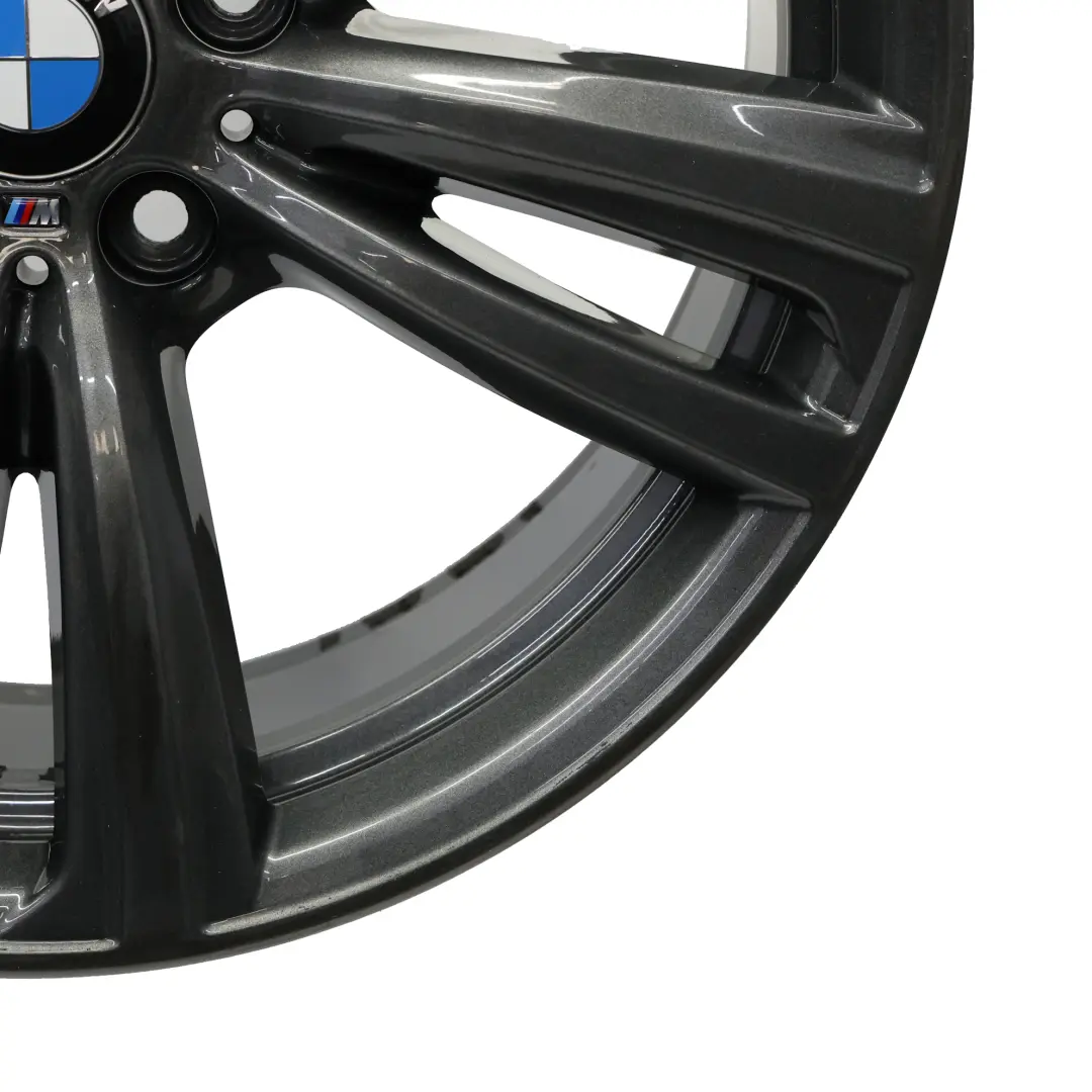 BMW F30 F32 Ferricgrey Rear Alloy Wheel Rim 19" 8,5J ET:47 M Double Spoke 442
