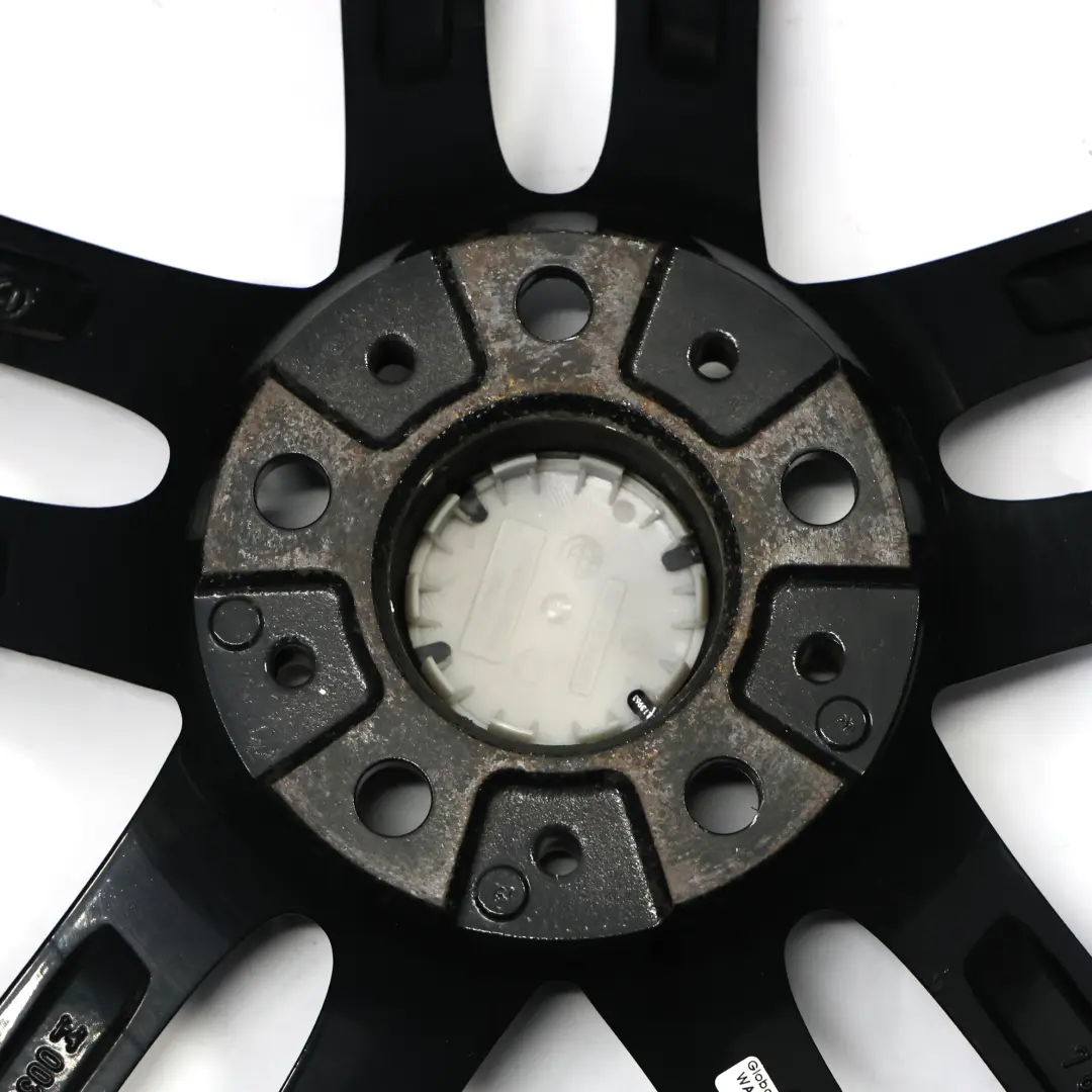BMW F20 F21 Rear Black Alloy Wheel Rim 18" ET:52 8J M Double Spoke 461 7846785