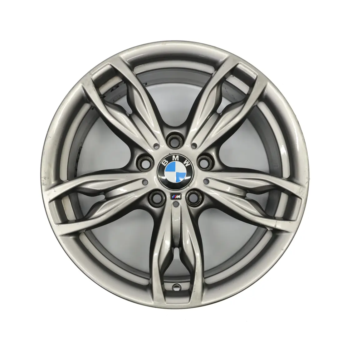 BMW F20 F21 F22 Orbit Grey Rear Alloy Wheel Rim 18" 8J ET:52 M Double Spoke 436