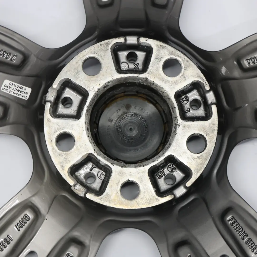 BMW F20 F21 F22 Orbit Grey Rear Alloy Wheel Rim 18" 8J ET:52 M Double Spoke 436