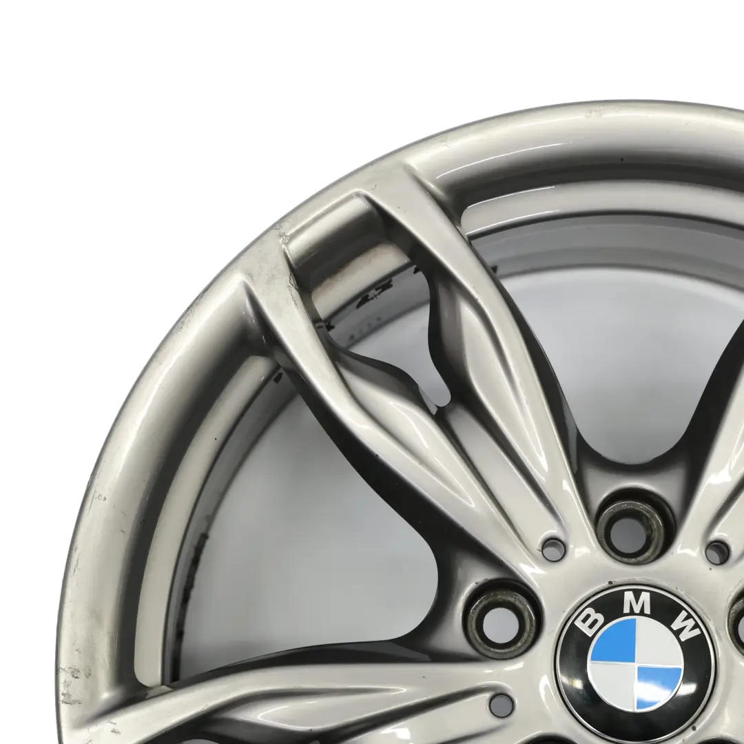BMW F20 F21 F22 Orbit Grey Rear Alloy Wheel Rim 18" 8J ET:52 M Double Spoke 436