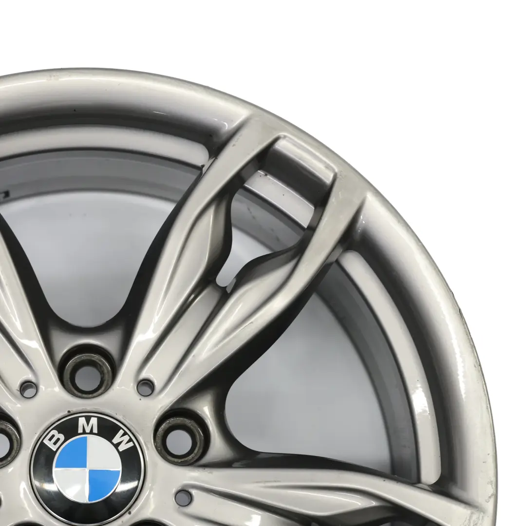 BMW F20 F21 F22 Orbit Grey Rear Alloy Wheel Rim 18" 8J ET:52 M Double Spoke 436