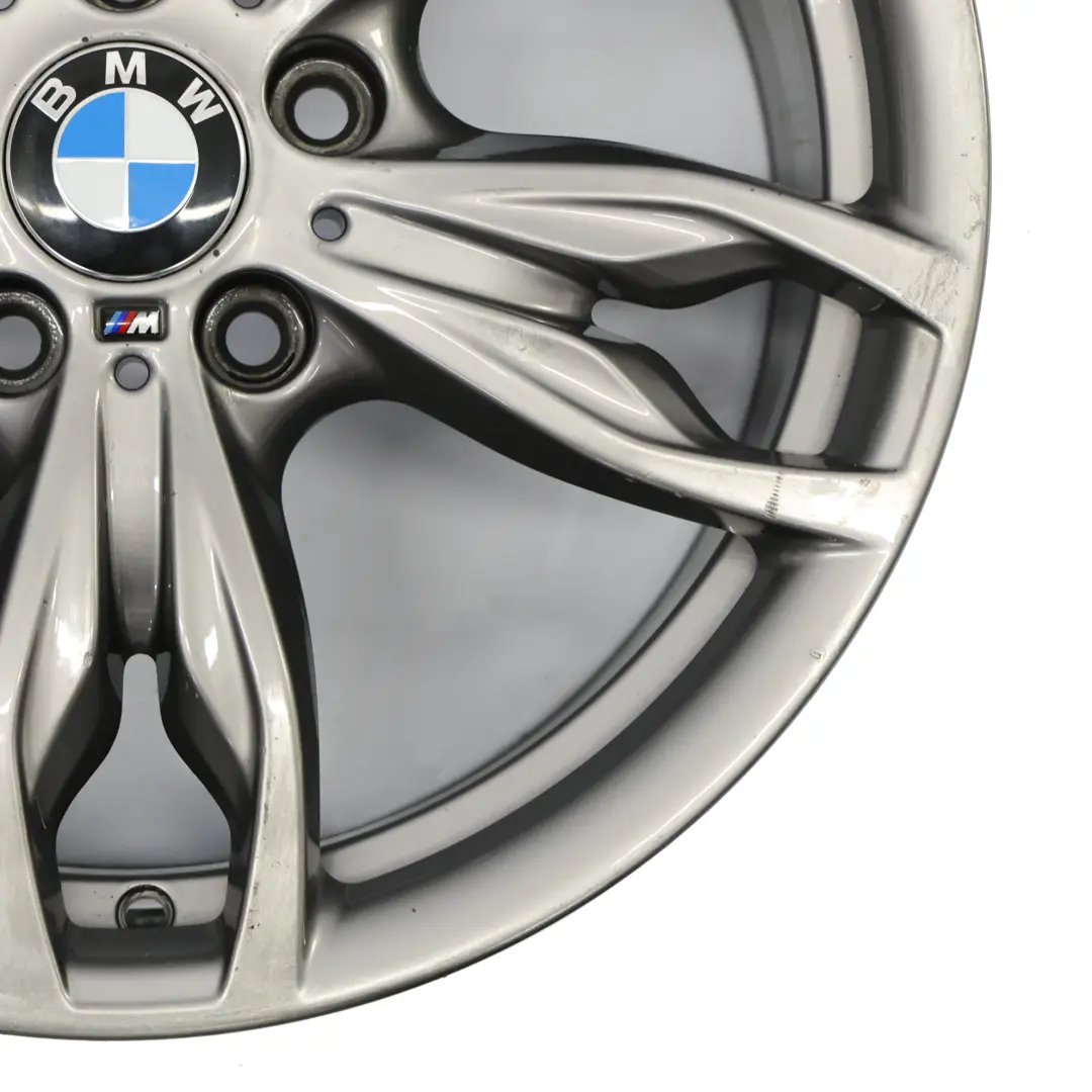 BMW F20 F21 F22 Orbit Grey Rear Alloy Wheel Rim 18" 8J ET:52 M Double Spoke 436