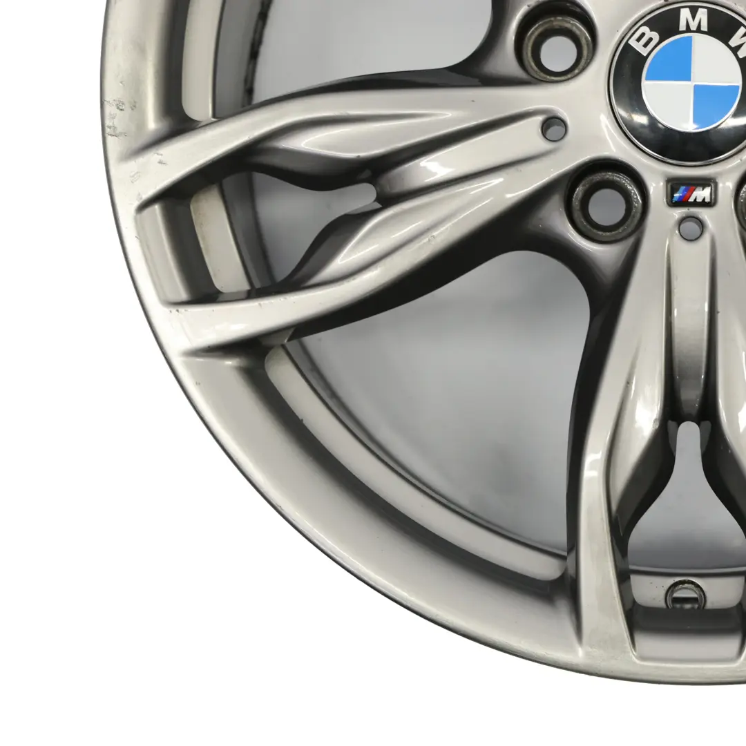 BMW F20 F21 F22 Orbit Grey Rear Alloy Wheel Rim 18" 8J ET:52 M Double Spoke 436