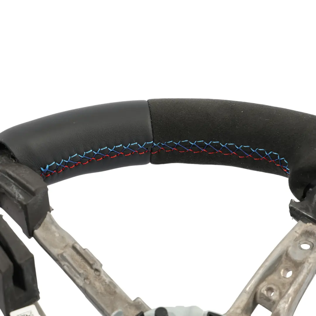 BMW F20 F21 F30 F31 F32 M Sport NEW Black Leather / Alcantara Steering Wheel