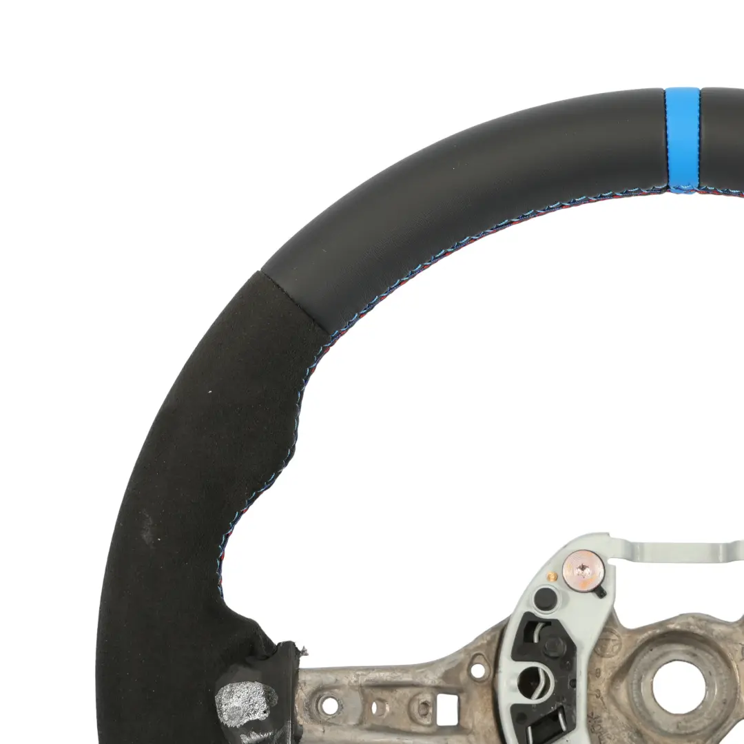BMW F20 F21 F30 F31 F32 M Sport NEW Black Leather / Alcantara Steering Wheel