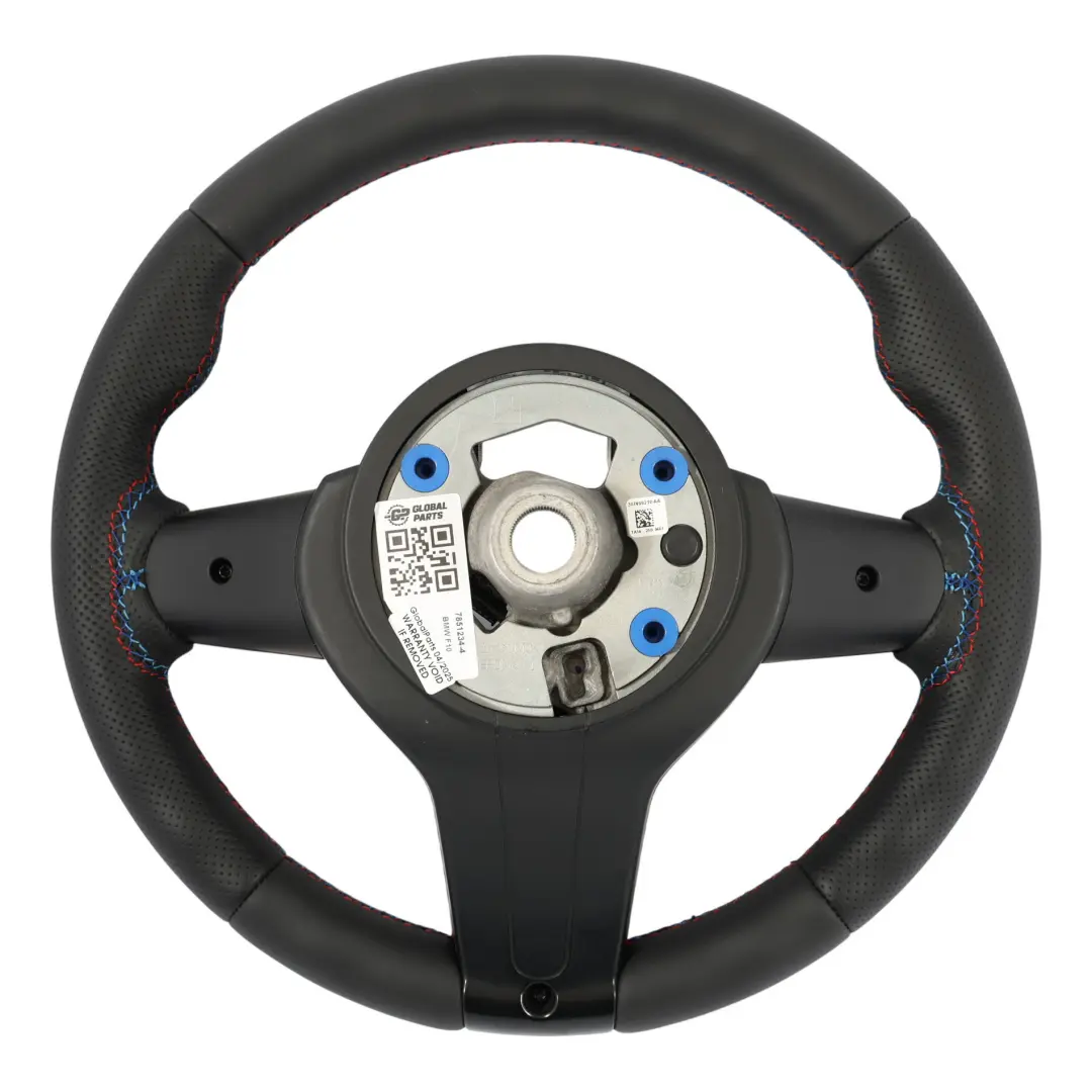 BMW F06 F07 F10 F11 LCI F12 F13 NEU Schwarzes Leder M Sport Lenkrad