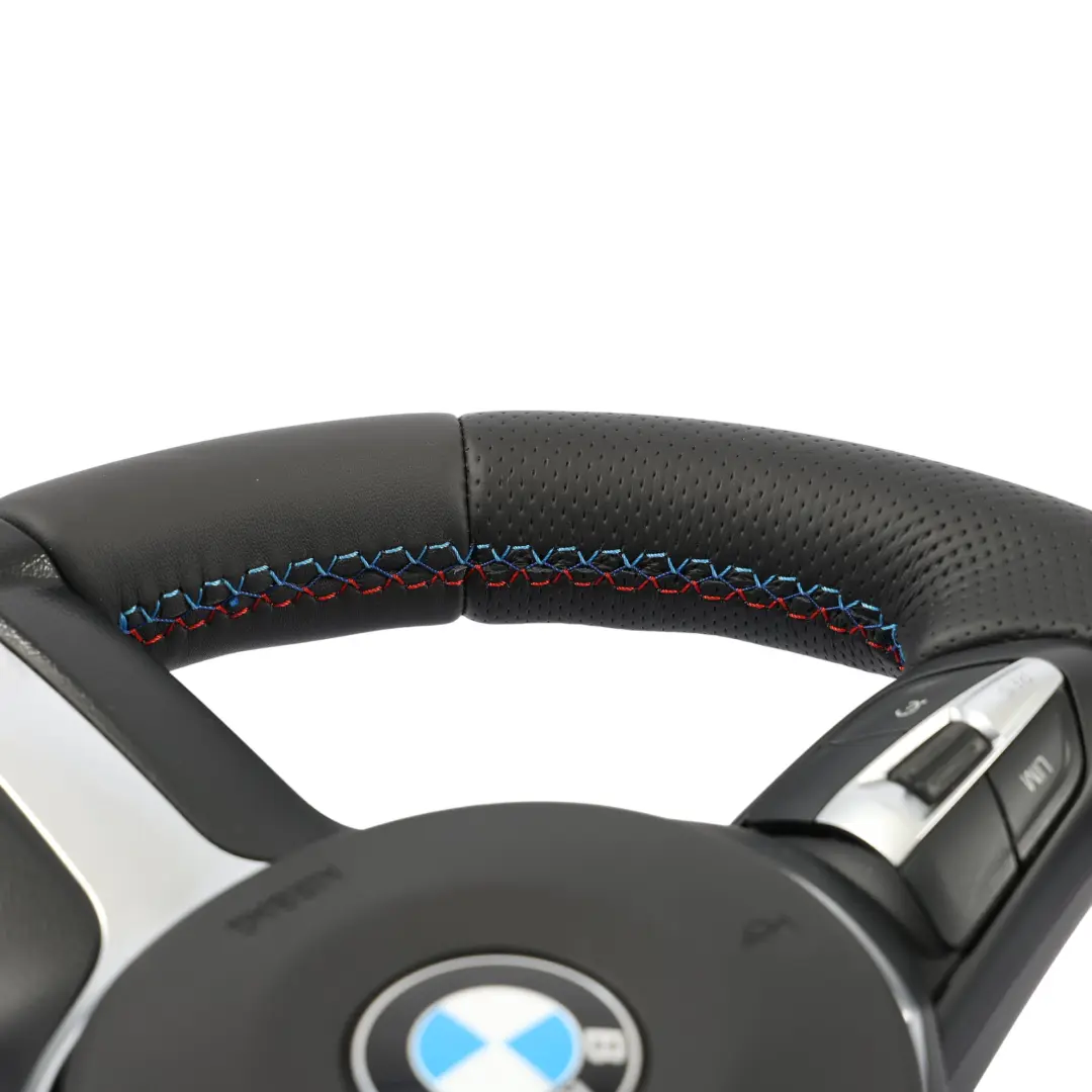 BMW F06 F07 F10 F11 LCI F12 F13 NEW Black Leather M Sport Steering Wheel