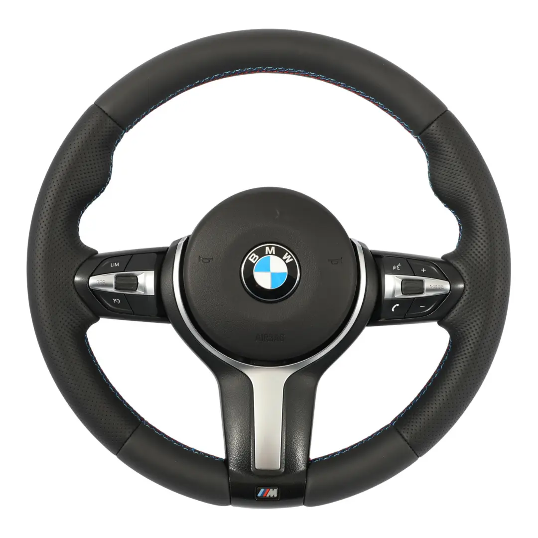 BMW F06 F07 F10 F11 LCI F12 F13 NEW Black Leather M Sport Steering Wheel