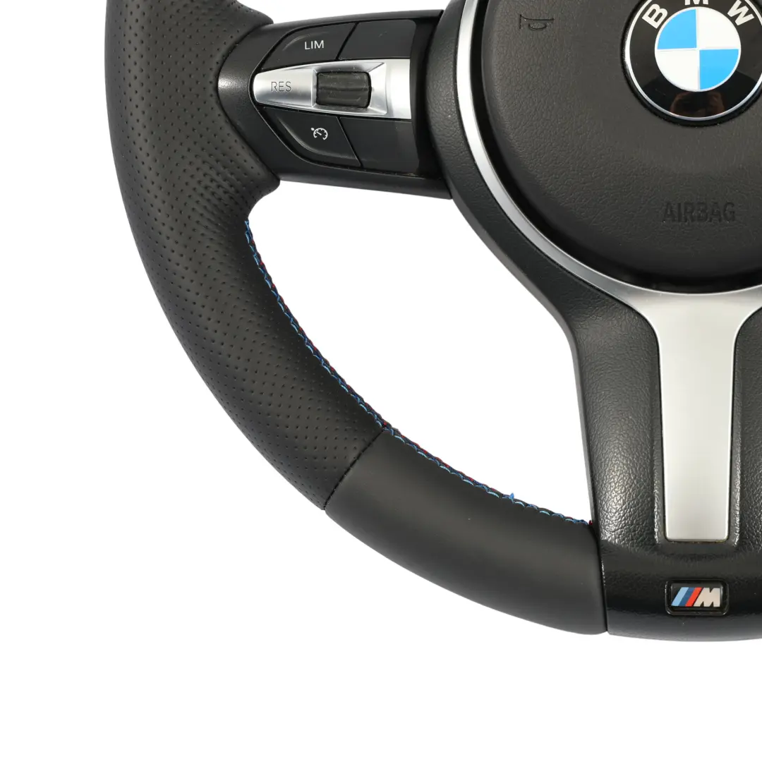 BMW F06 F07 F10 F11 LCI F12 F13 NEW Black Leather M Sport Steering Wheel